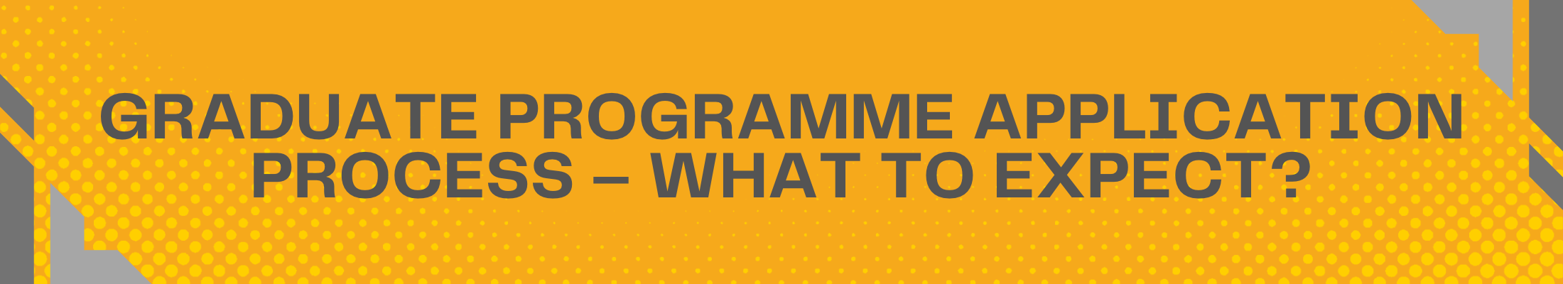 Graduate programme